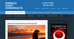Desktop Screenshot of destinchiropractor.com